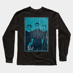 Alt-J Band // Vintage Faded Style Fan Art Long Sleeve T-Shirt